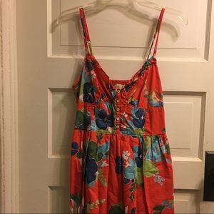 Hollister Multicolor Floral Minidress